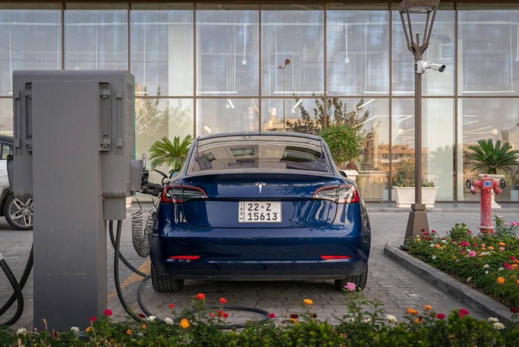 tesla charging
