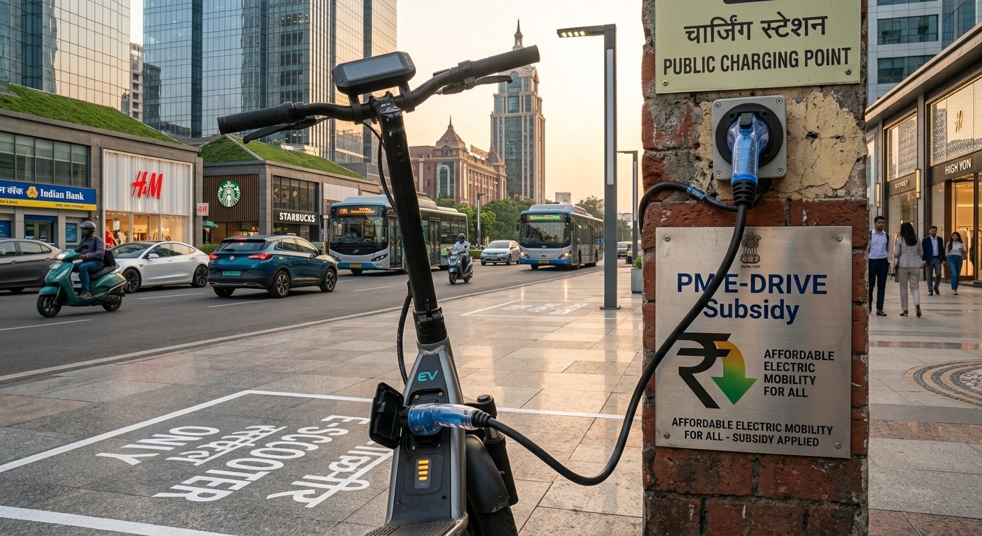 PM E-DRIVE electric two-wheeler subsidy India 2026